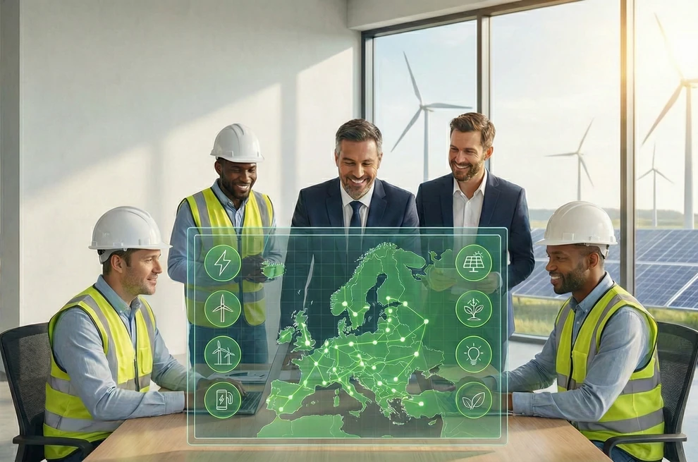 Trygg familj i hemmet